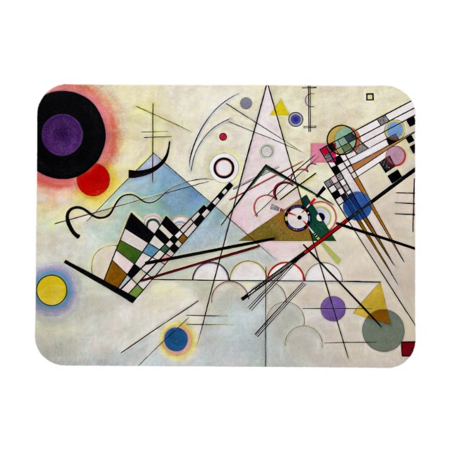KANDINSKY - Zusammensetzung VIII 1923 Magnet (Horizontal)