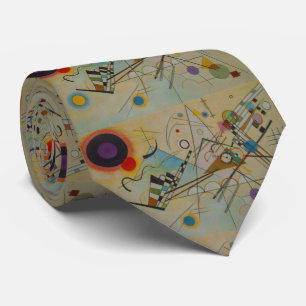 Kandinsky Zusammensetzung VIII Abstrakt Neck Tie Krawatte
