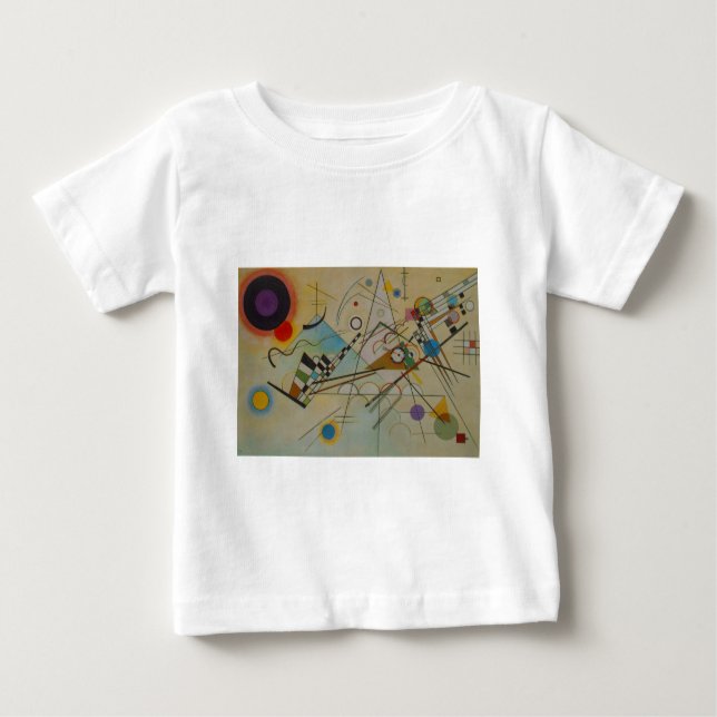 Kandinsky-Zusammensetzung VIII Baby T-shirt (Vorderseite)