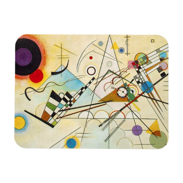 Kandinsky Zusammensetzung VIII Magnet (Horizontal)