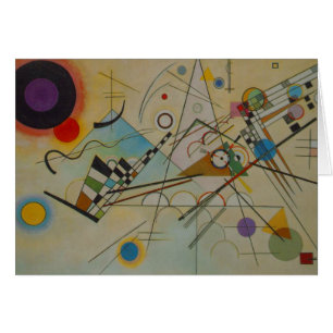 Kandinsky Zusammensetzung VIII Ölgemäldekarte