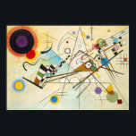 Kandinsky Zusammensetzung VIII Poster<br><div class="desc">Wassily Kandinsky Komposition VIII Poster. Ölmalerei auf Leinwand aus dem Jahr 1923. Kandinsky schuf einige der bekanntesten abstrakten Gemälde des 20. Jahrhunderts und Komposition VIII ist sicherlich unter ihnen. Das Gemälde ist voll von auffälligen schwarzen Linien und faszinierenden Formen, mit Lebensgefühl und Lebensfreude, die durch die Bio gelben, blauen, roten...</div>
