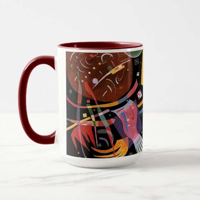 Kandinsky - Zusammensetzung X Tasse (Links)