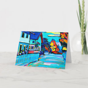 Kandinsky - Zwei Häuser Karte