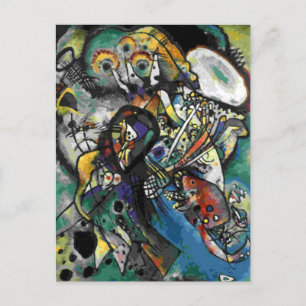 Kandinsky - zwei Ovalen Postkarte