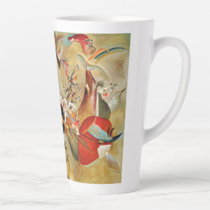 Kandinsky's Abstrakte Kompositionsmalerei Milchtasse