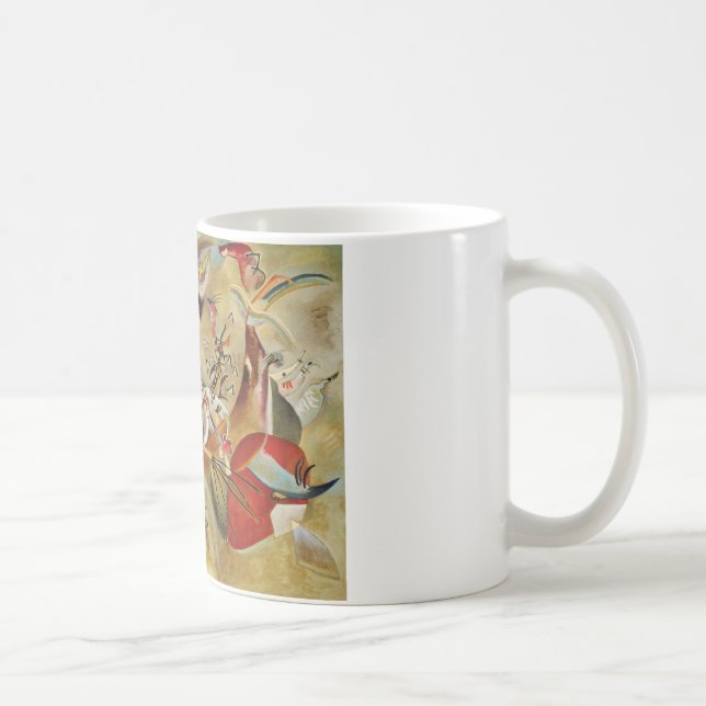 Kandinskys Abstrakte Zusammensetzung Kaffeetasse (Rechts)