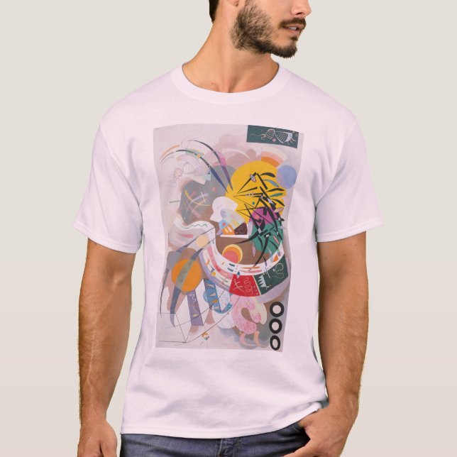 Kandinskys Abstraktes Kunstwerk T-Shirt (Vorderseite)