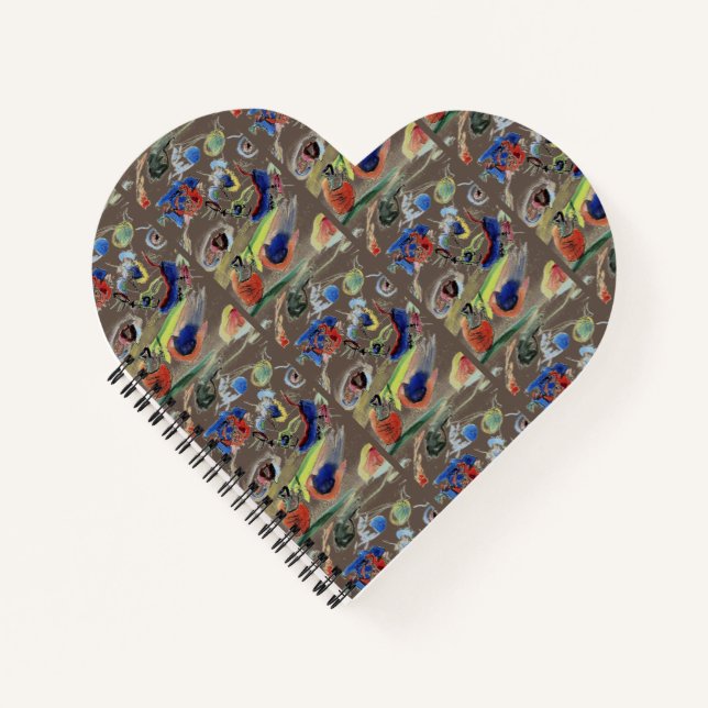 Kandinskys Abstraktes Malwerk Notizbuch (Vorderseite)