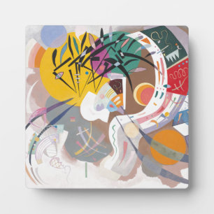 Kandinsky's Dominant Curve Abstrakt Art Malerei Fotoplatte