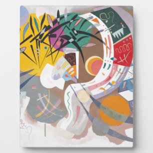 Kandinsky's Dominant Curve Abstrakt Fotoplatte