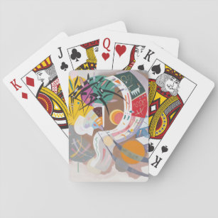 Kandinsky's Dominant Curve Abstrakt Spielkarten