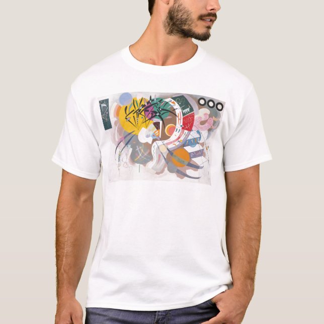 Kandinsky's Dominant Curve Abstrakt T-Shirt (Vorderseite)