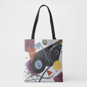 Kandinsky's Dream Tote Bag - Abstrakter Ausdruck