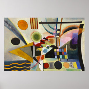 Kandinsky's Komposition Abstrakte Malerarbeiten Poster