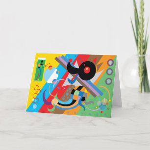 Kandinskys Welpen-Karte #2 Karte