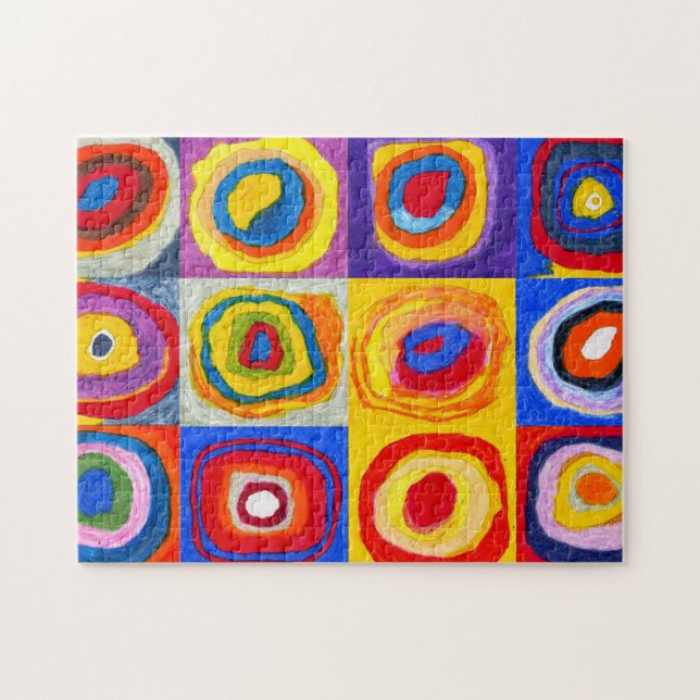 Kandiskyzirkel Puzzle (Horizontal)