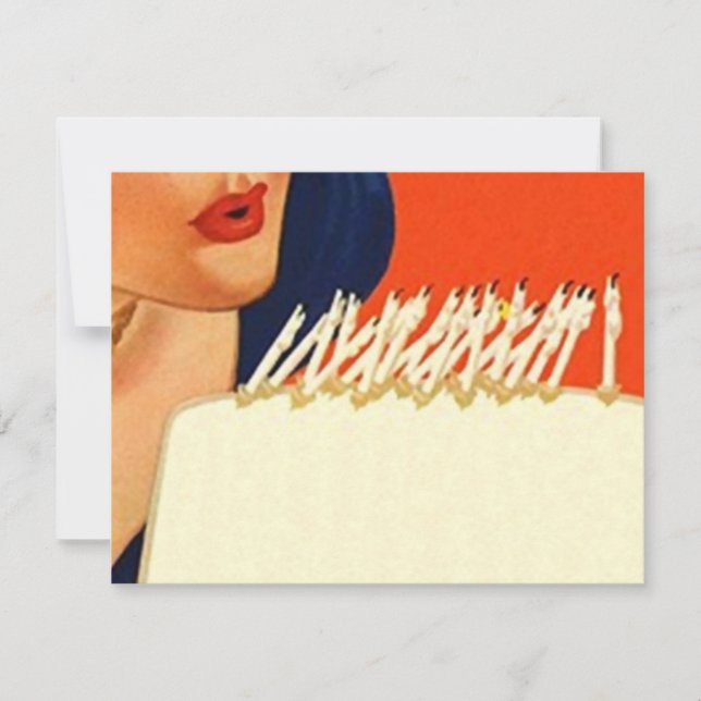 KANDLAGE FÜR DIE MÖGLICHSTE PARTEI EINLADUNG (Vorderseite)