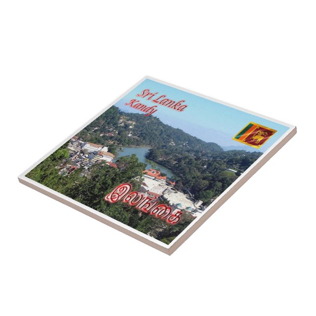 KANDY-SEE, Sri Lanka, Asien, Fliese (Seite)