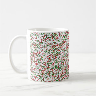 Kandy Sprinklen mit Polka-Punkte-Tasse, White Tasse