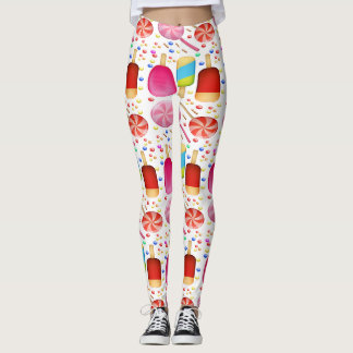 KANDY SWEET PATTERN RAINBOIN LEGGINGS