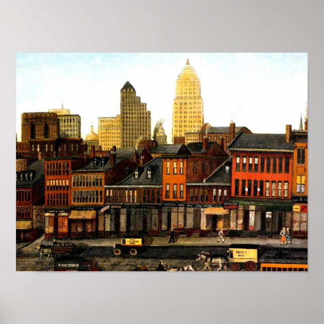 Kane - aus meinem Studio-Fenster Poster (Vorne)