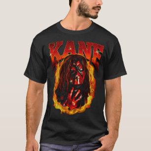 Kane Flames Portrait T-Shirt