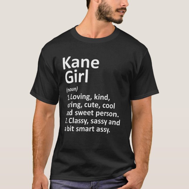 KANE GIRL PA PENNSYLVANIA Funny City Zuhause Roots T-Shirt (Vorderseite)