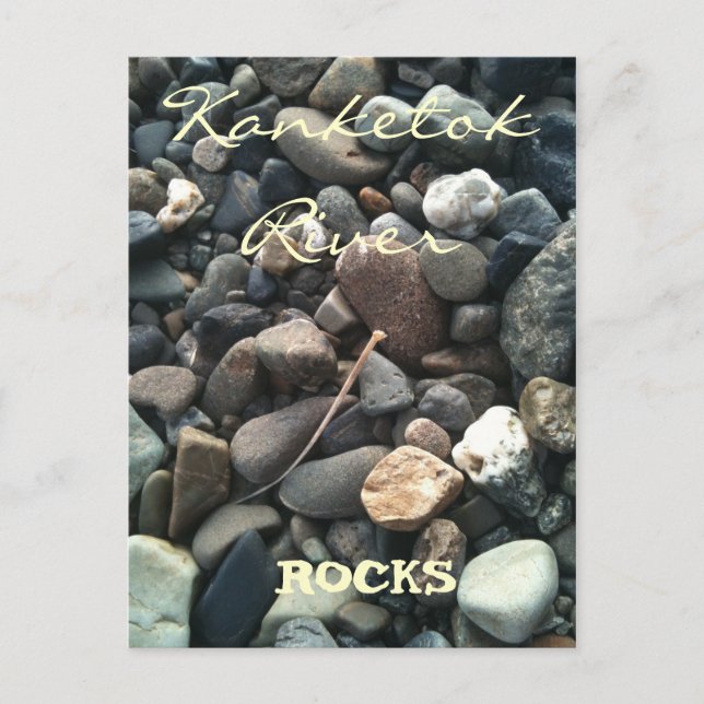 Kanektok River ROCKS! Postkarte (Vorderseite)