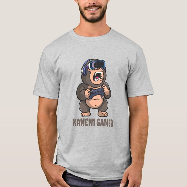 KANENI GAMER arabischer tunisischer Gamer T-Shirt (Vorderseite)