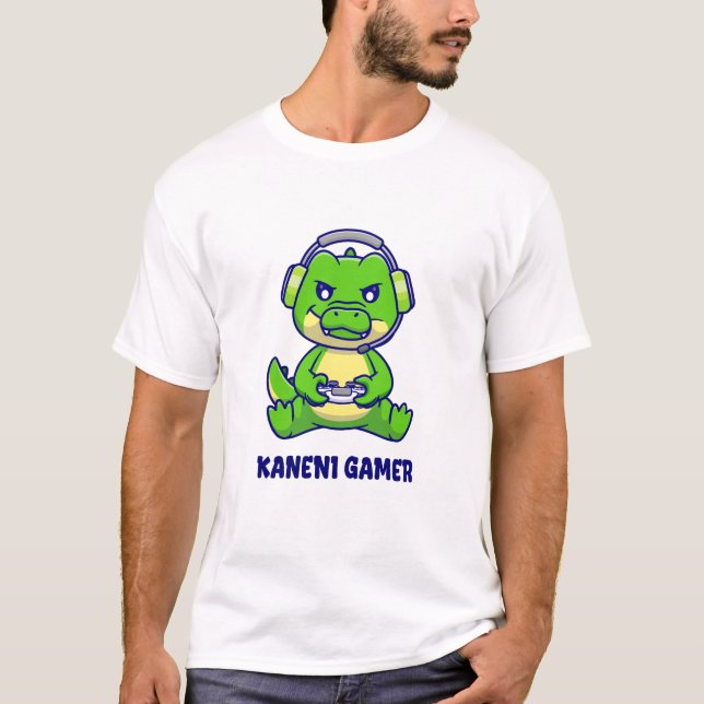 KANENI GAMER arabischer tunisischer Gamer T-Shirt (Vorderseite)