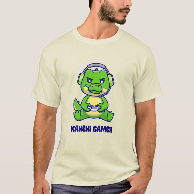 KANENI GAMER arabischer tunisischer Gamer T-Shirt (Vorderseite)