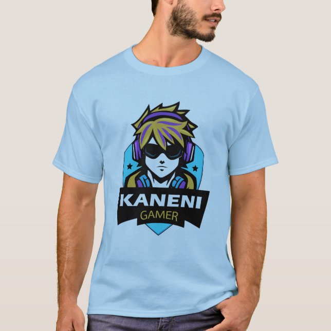 KANENI GAMER arabischer tunisischer Gamer T-Shirt (Vorderseite)