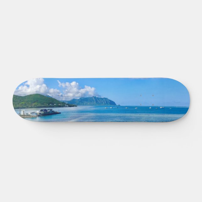 Kaneohe Bay, Oahu  Skateboard (Horizontal)