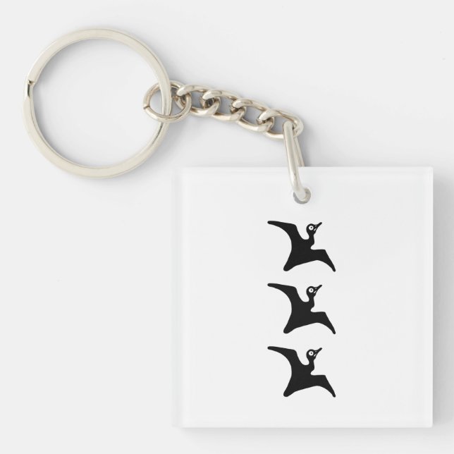 Kanetsugu Naoes Einheitenflagge Schlüsselanhänger (Vorderseite)