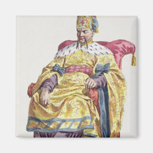 Kang Tsi (1662-1722) Manchu Kaiser China von Magnet