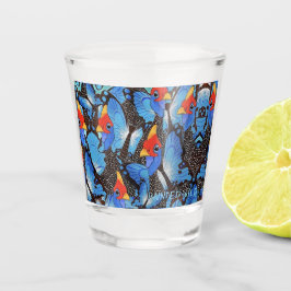 Kanga Blue Cooler Schnapsglas