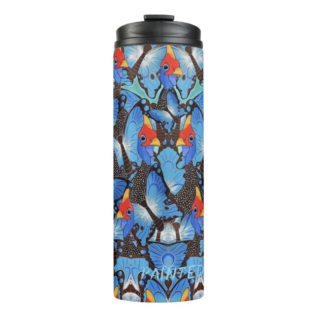 Kanga Blue  Thermosbecher (Vorderseite)