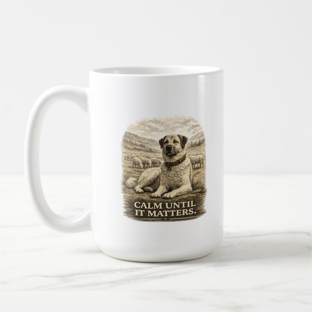 Kangal – Calm Until It Matters Kaffeetasse (Links)