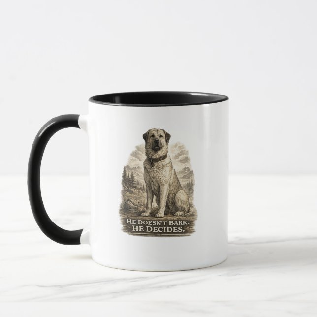 Kangal – He Doesn’t Bark He Decides Tasse (Links)