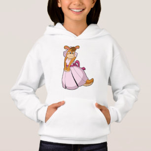 Kangaroo als Braut mit Hochzeitskleid Hoodie