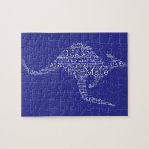 Kangaroo aus australischer Slang Puzzle