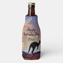 Kangaroo Australia Day Flaschenkühler