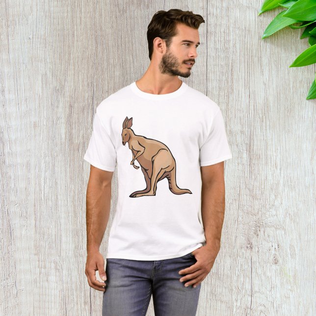 Kangaroo Australian Wildlife T - Shirt (Von Creator hochgeladen)