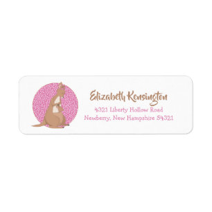 Kangaroo Baby Girl Pink Pattern
