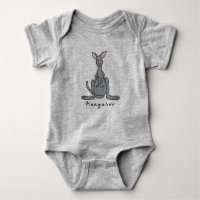Kangaroo Baby Jersey Bodysuit