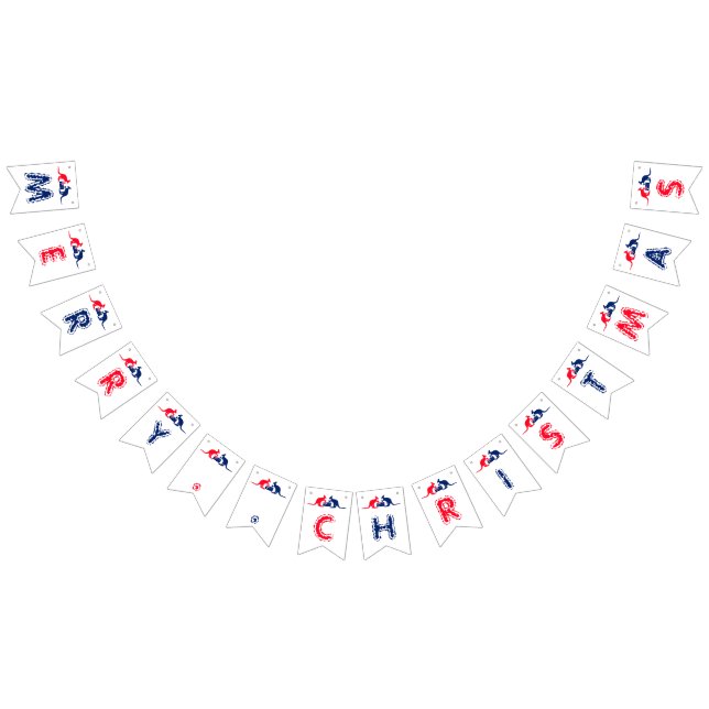 Kangaroo Beer, australische Flagge, Weihnachtsgebä Wimpelkette (Alle)