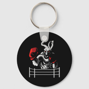 Kangaroo - Boxen Kickboxer Boxer Kickboxen Fan  Schlüsselanhänger