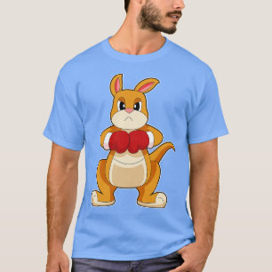 Kangaroo Boxer Boxhandschuhe Boxen T-Shirt
