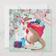 Kangaroo Christmas - Australische Weihnachtskunst